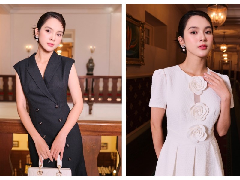 Quỳnh Lương khoe nhan sắc rực rỡ với BST Xuân Xanh của&nbsp;SIXDO