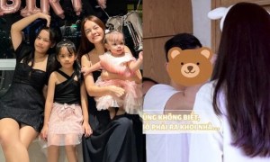 Phạm Quỳnh Anh sợ bị “quê” trước con gái, cho bạn trai lên&nbsp;sóng