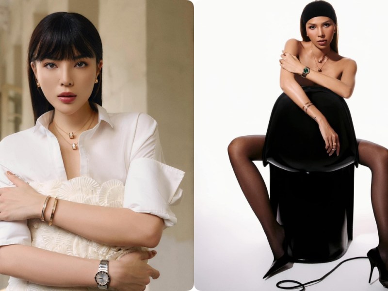 Kỳ Duyên – Minh Triệu chụp chung một BST của nhãn hàng nhưng không còn có&nbsp;nhau