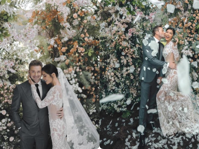 Minh Tú tung trọn ảnh cưới ngọt ngào bên vị hôn phu, gây mê với nhan sắc mỹ&nbsp;miều
