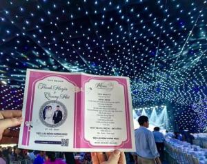 Hé lộ thực đơn cực xịn tại tiệc cưới của Quang Hải – Chu Thanh Huyền ở quê nhà cô&nbsp;dâu