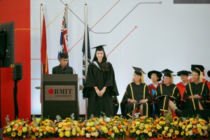 Á hậu Phương Anh tốt nghiệp Thạc sĩ loại giỏi Thương mại Toàn cầu tại Đại học&nbsp;RMIT