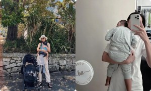 Tăng Thanh Hà gây sốt với khoảnh khắc bên quý tử thứ ba, nhóc tì ấn tượng ở một chi&nbsp;tiết