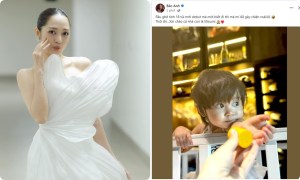 Bảo Anh lại công khai dung mạo và thông tin con gái đầu&nbsp;lòng