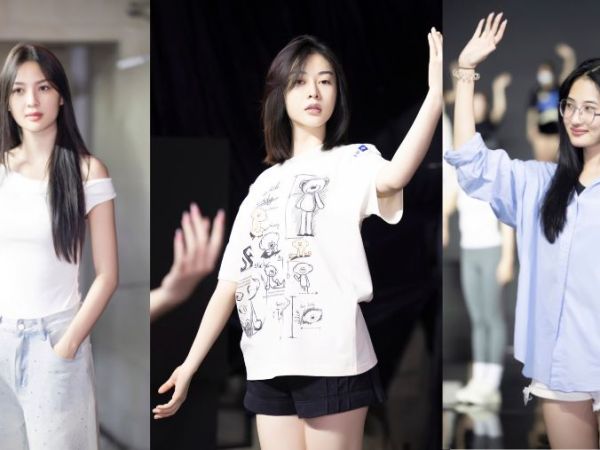 Hậu trường tập luyện của thí sinh Hoa hậu Quốc gia Việt Nam 2024 trước đêm thi Trang phục văn hoá dân tộc 