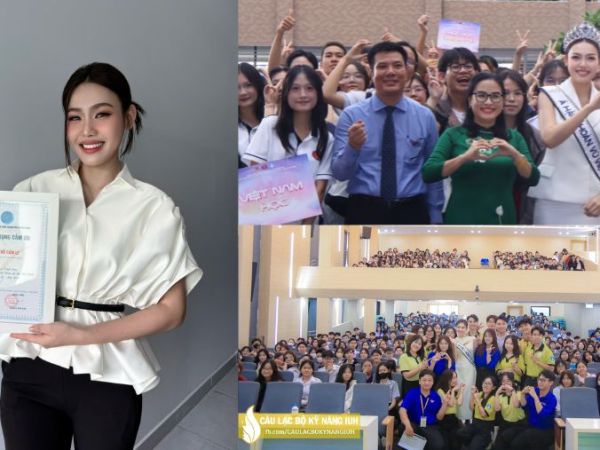 Đỗ Cẩm Ly xúc động khi trở về “mái trường Nhân Văn”, khởi động chuỗi University&nbsp;Tour