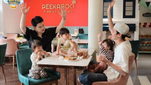 Tiktoker Long Chun cùng con gái lần đầu xuất hiện tại “Mẹ vắng nhà Ba là siêu&nbsp;nhân”