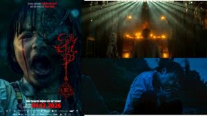 Poster mới của sợi chỉ đỏ gây chú ý khi gợi nhớ đến hình ảnh “em bé ma” trong bom tấn kinh dị – đoạt hồn