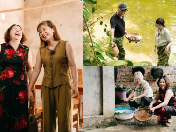 Châu Bùi dở khóc dở cười trước màn “thử rể” của bố, Hậu Hoàng “toát mồ hôi” trước bài ca “lấy&nbsp;chồng”