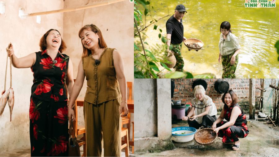 Châu Bùi dở khóc dở cười trước màn “thử rể” của bố, Hậu Hoàng “toát mồ hôi” trước bài ca “lấy&nbsp;chồng”