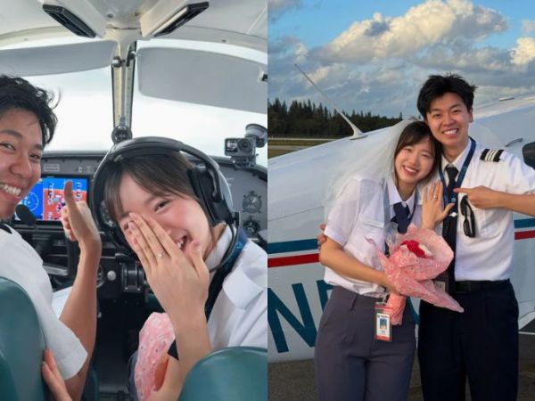 Phi công Hà Còi bất ngờ cầu hôn&nbsp;Meichan