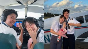 Phi công Hà Còi bất ngờ cầu hôn Meichan