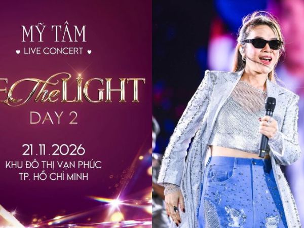 Mỹ Tâm chính thức thông báo thời gian – địa diểm See The Light Day 2 